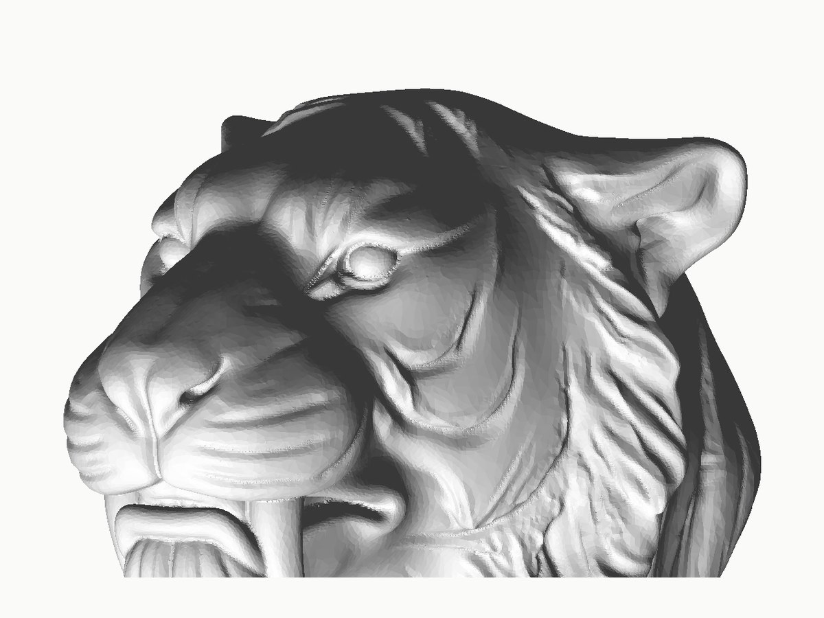 Tiger staff head